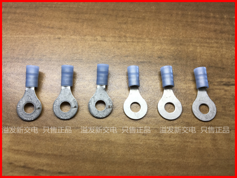 MX 16-14AWG O America Molex cold pressed terminals circular pre insulated end copper nose