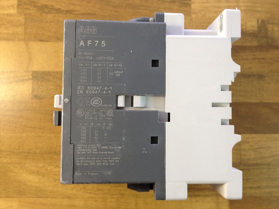 Original American AF75-30-11 ABB DC contactor AC contactor 100-250VAC/DC