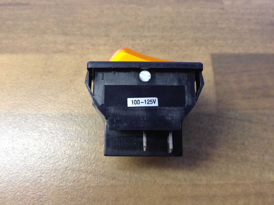 SERIES 10A250V import 110V silver contacts with lamp rocker rocker switch TB5 power switch