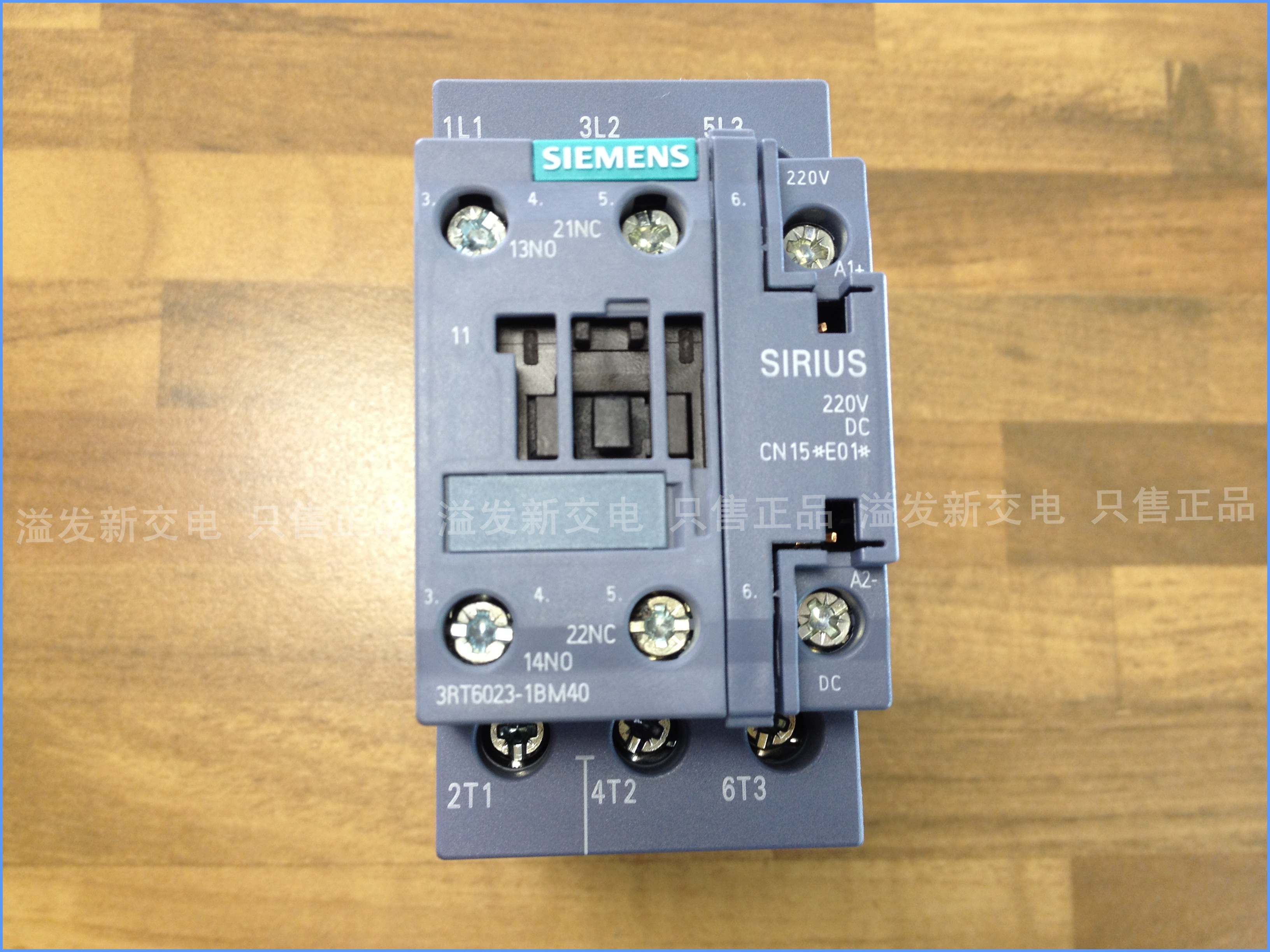 Original authentic SIEMENS SIEMENS DC220V direct contactor 3RT6023-1BM40