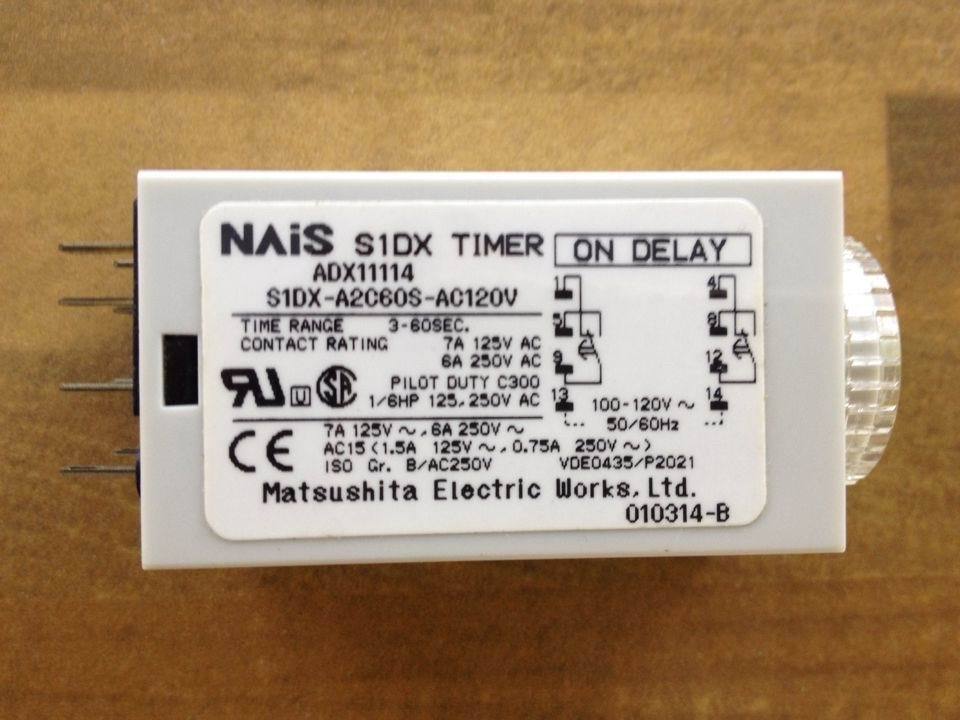 AC120V S1DX-A2C60S time relay ADX11114 original authentic