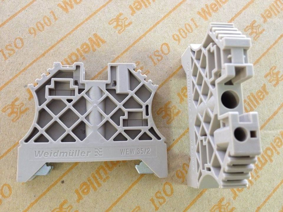 Genuine German Weidmuller Wade Miller WEW35/2 holder terminal lock 1061200000