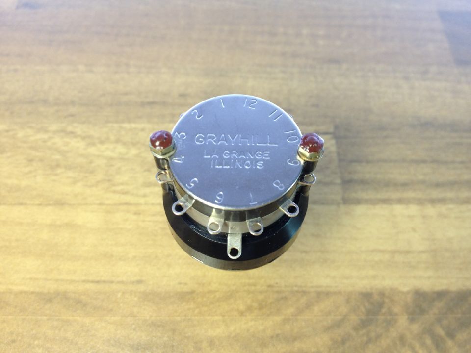 American M3786-4-3019 GRAYHILL rotary code switch 12