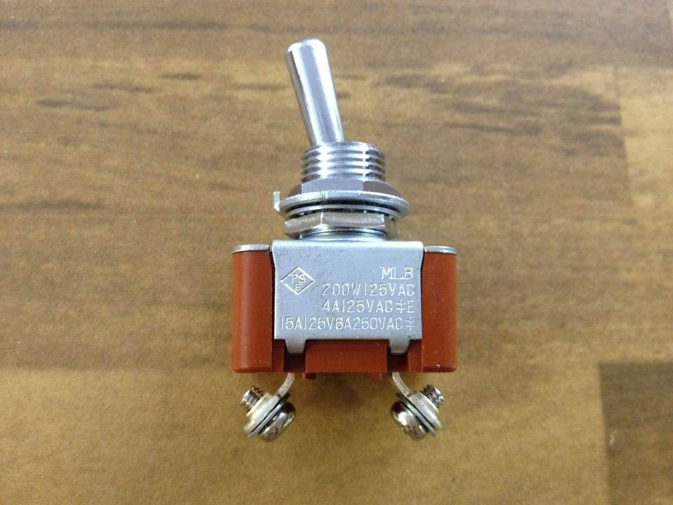 Japan imported NKK S-301T two foot 15A125V 6A220V toggle switch gear GENUINE NEW