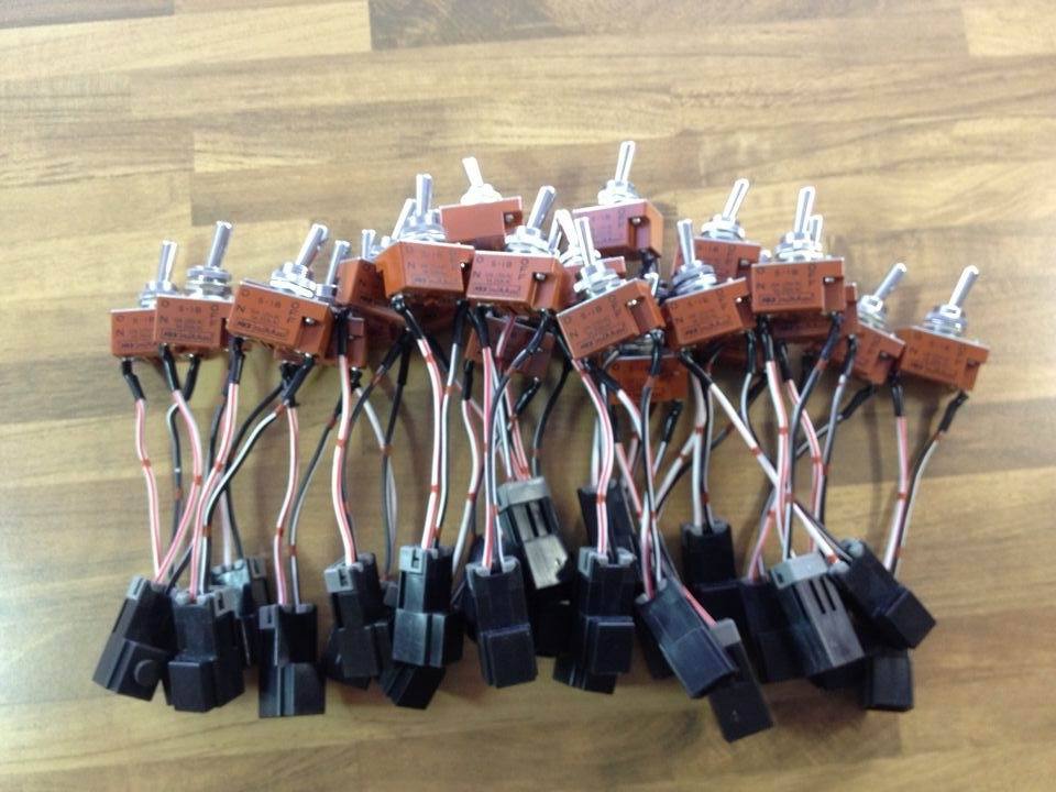 Japan imported NKK S-1B toggle switch toggle 5A250V gear 125V10A new original authentic