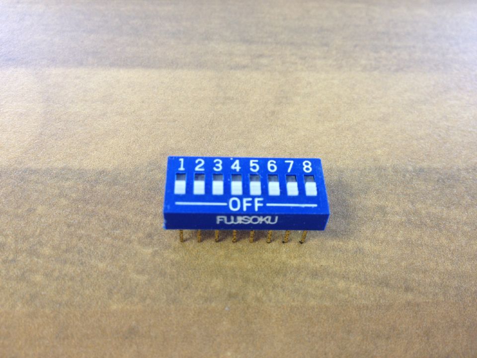 Imported 8P dial switch dial switch toggle switch original flat