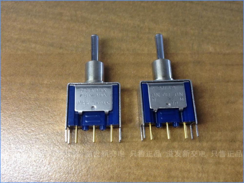 Japan's NKK D-2018 B 0.4VA third toggle switch toggle switch toggle switch NKK head