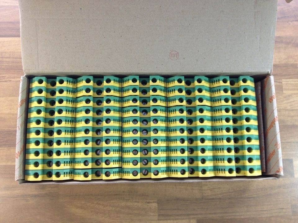 Original authentic German Weidmuller Wade Miller WPE16 straight terminal 1010400000