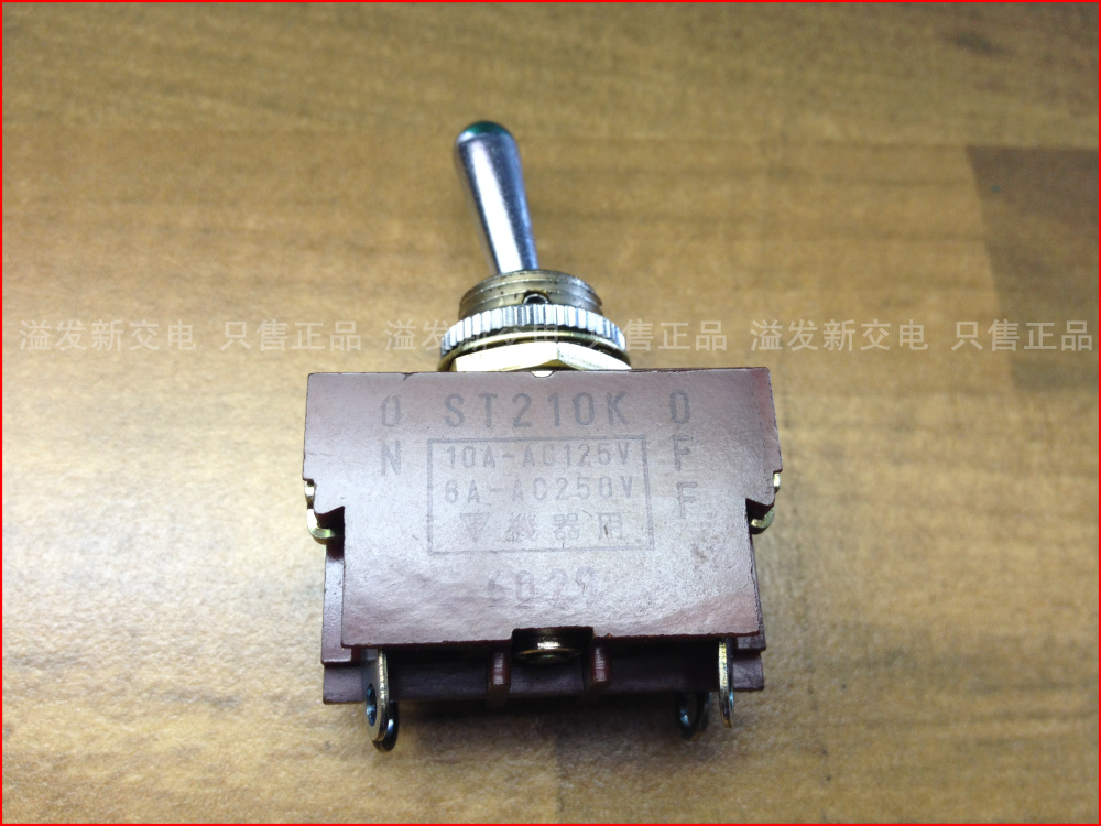 Imported Japanese NKK ST-210K four 10A power switch toggle toggle switch gear