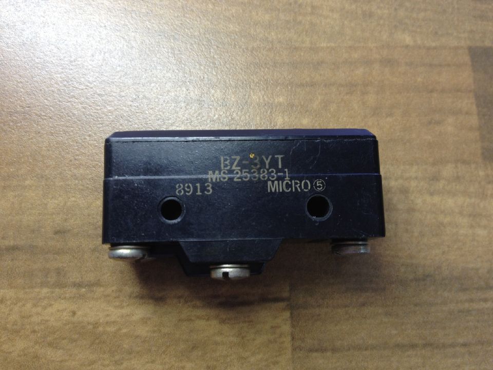 American SWITCH BZ-3YT Honeywell MS-25383-1 MICRO travel limit micro switch