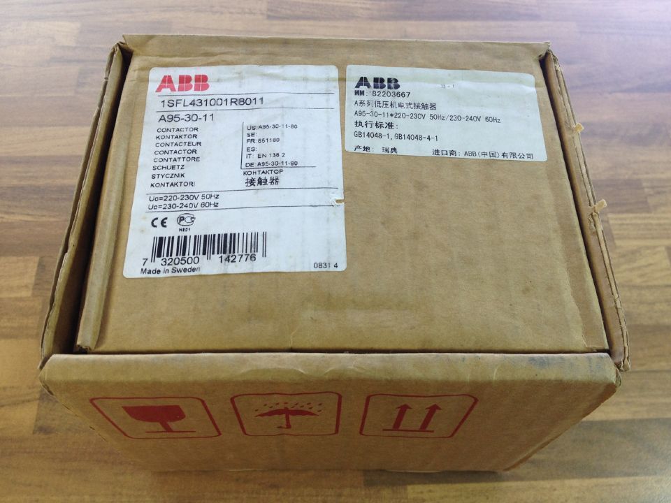 United States ABB (Swedish production) A A95-30-11 series contactor AC/220-230V original authentic