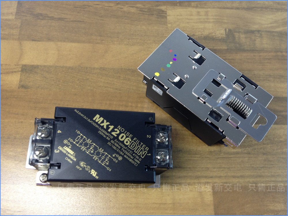 Japan MX1206DIN NOISE FIL TER TDK-LAMBDA power filter 250V 6A
