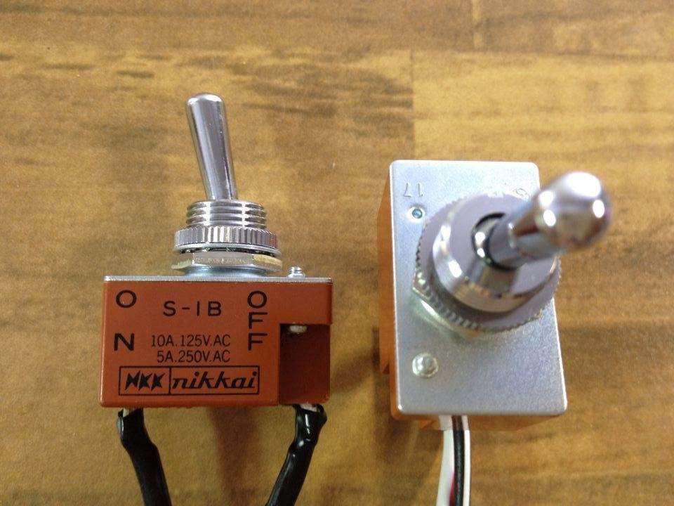 Japan imported NKK S-1B toggle switch toggle 5A250V gear 125V10A new original authentic