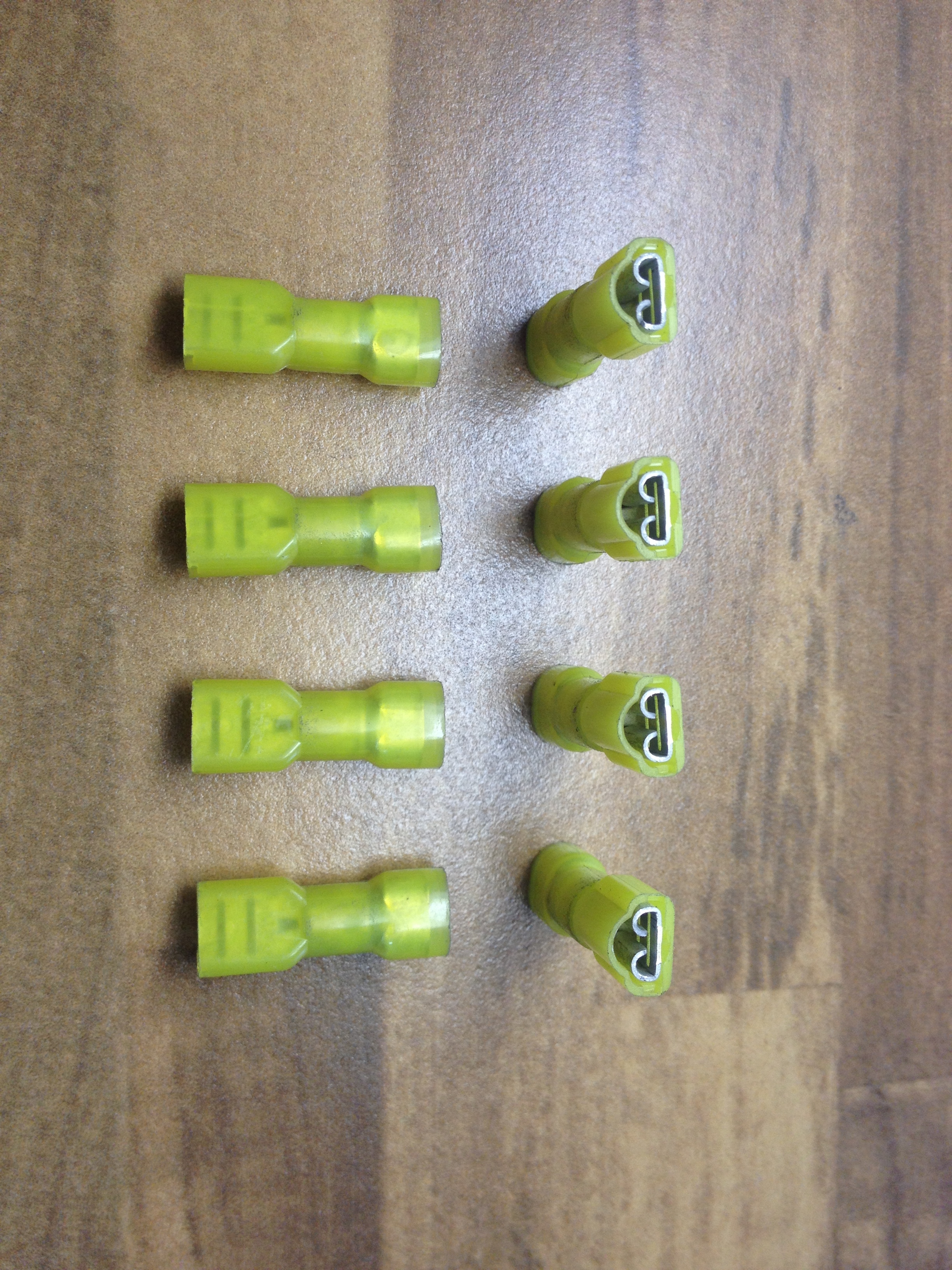 The import of 12-10 nylon pressure terminal insulation terminal 12-10AWG female head line range