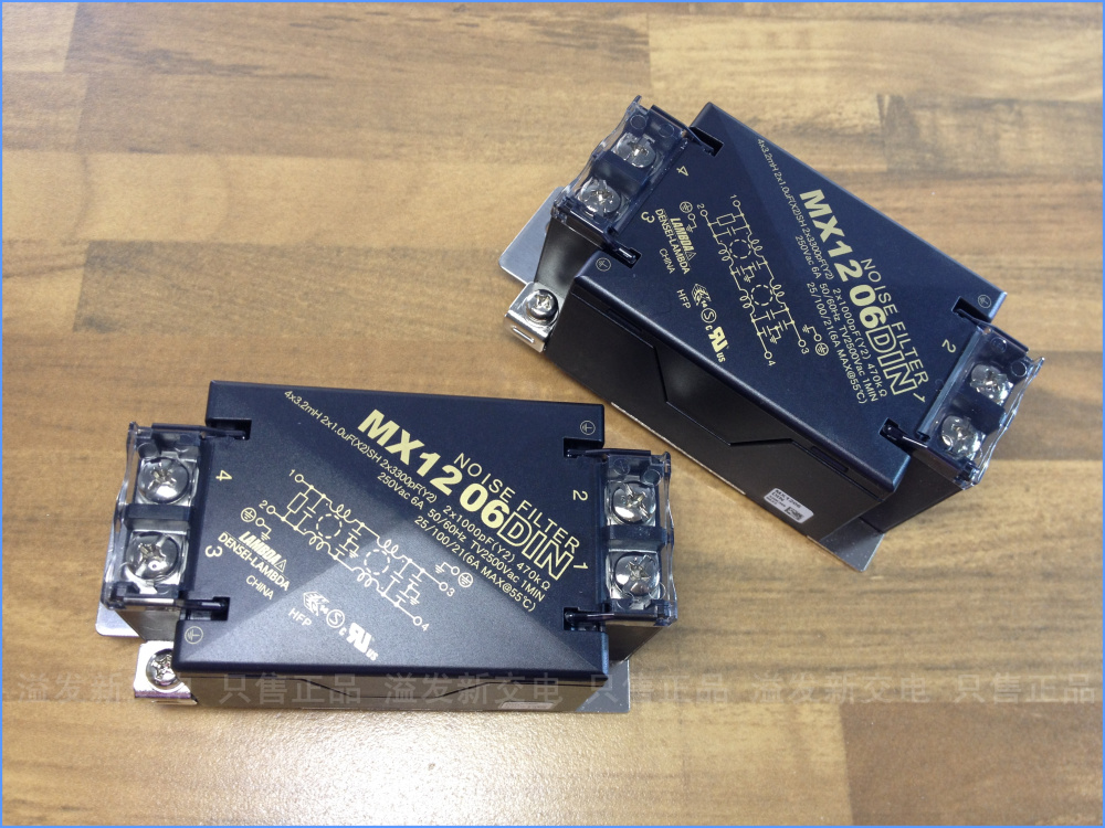 Japan MX1206DIN NOISE FIL TER TDK-LAMBDA power filter 250V 6A