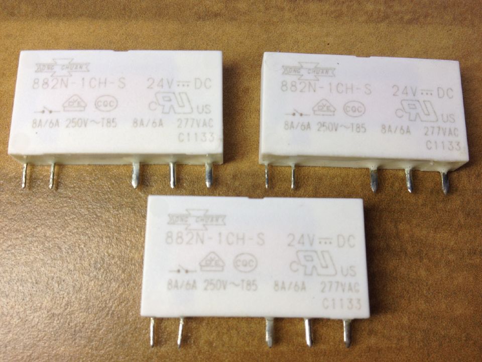 The original 882N-1CH-S 24VDC 6A250V instead of relay Songchuan Acer HF41F, 2961105