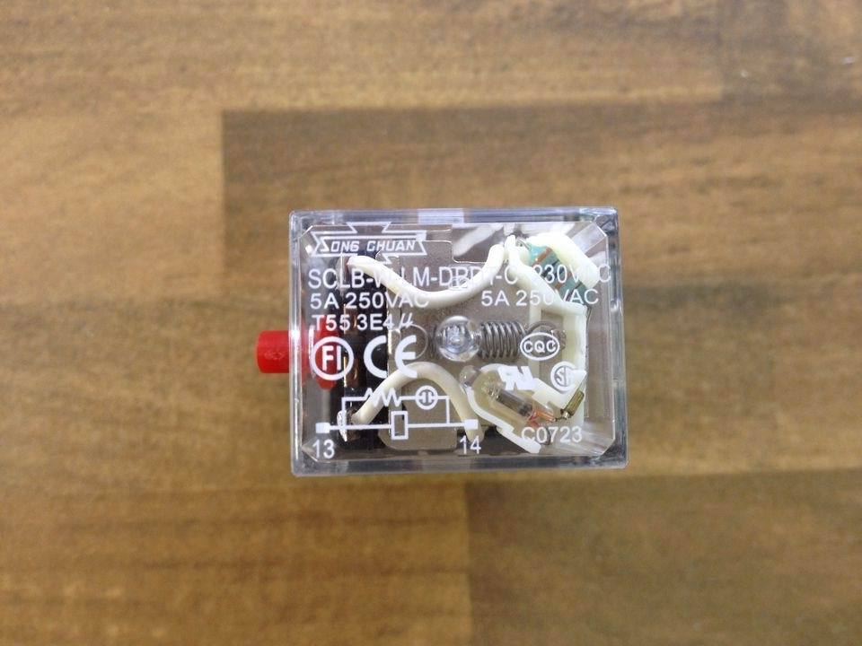 Songchuan SCLB-W-LM-DPDT-C relay 230V