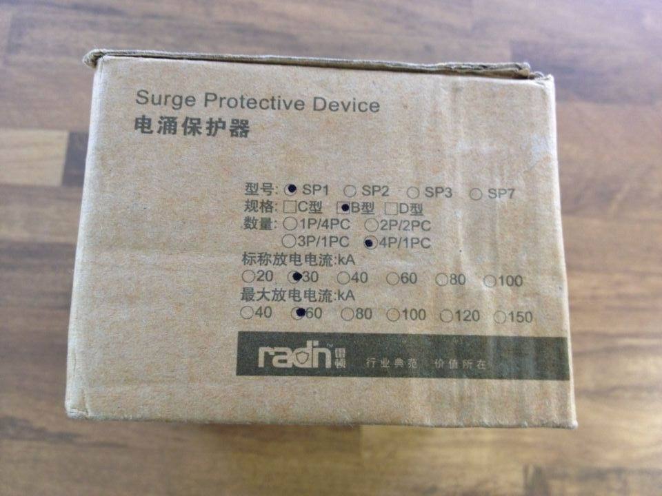 Layton 4P/1PC SP1-60B surge protection device 60KA 4 SAFE-PRO lightning new genuine