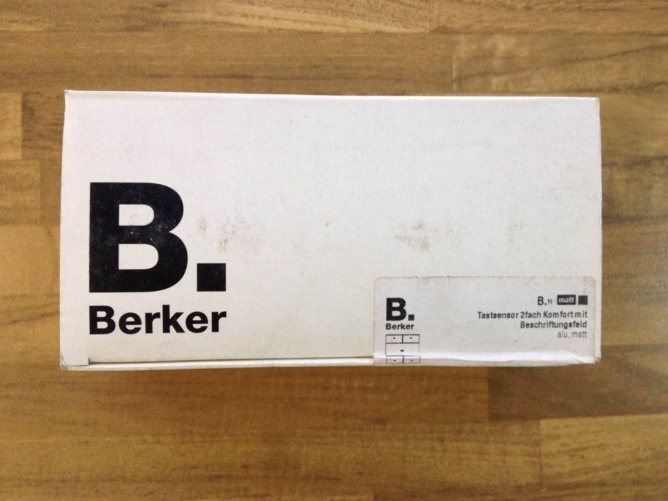 Berker 75162683 EIB/KNX lighting panel brocade triple genuine original