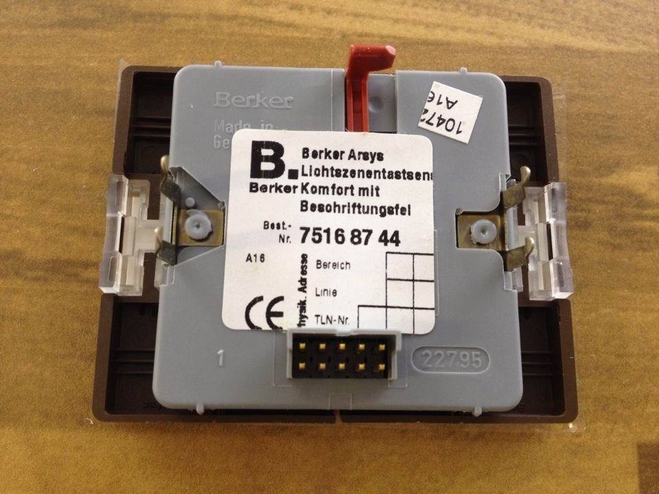Berker 75164644 KNX/EIB four brocade