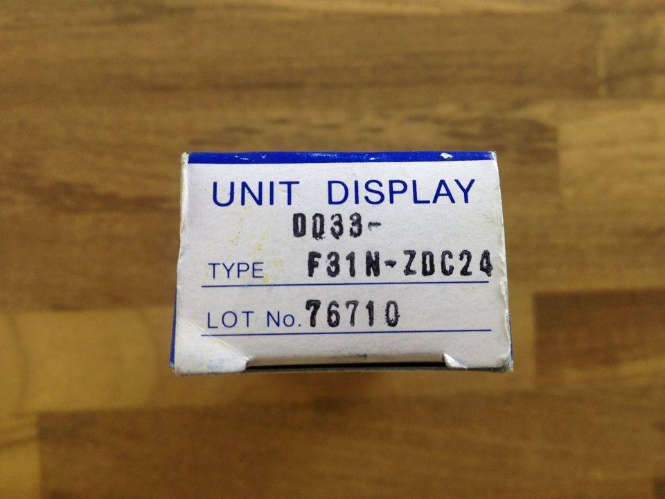 And the number of display number is DD33-F31N-DC24V