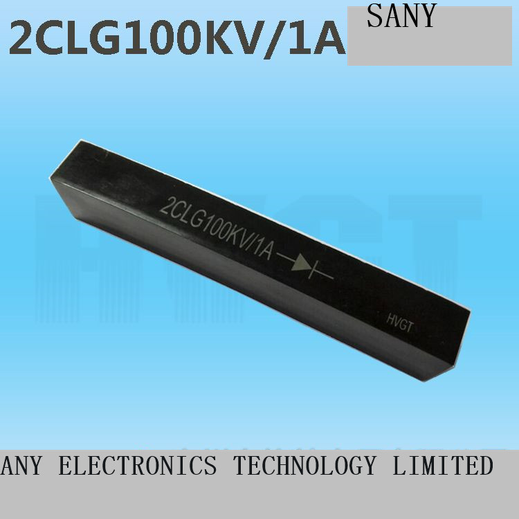 [HVGT] high frequency high voltage silicon stack 2CLG100KV1A high voltage silicon rectifier stack 1A100KV