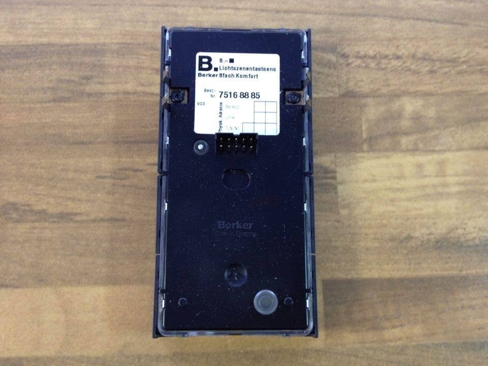 Berker 75168885 EIB/KNX lighting panel brocade four original authentic