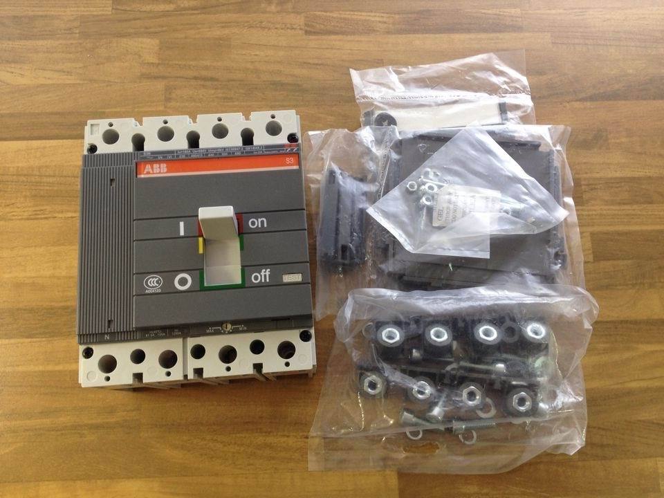 ABB S3N160 R125 4P FF 4P125A MCCB 61300880 genuine original