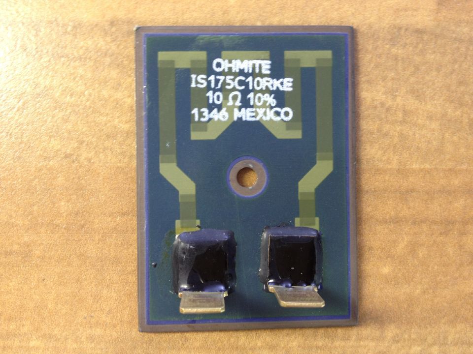 United States IS175C10RKE OHMITE 10 1346 10% MEXICO original authentic