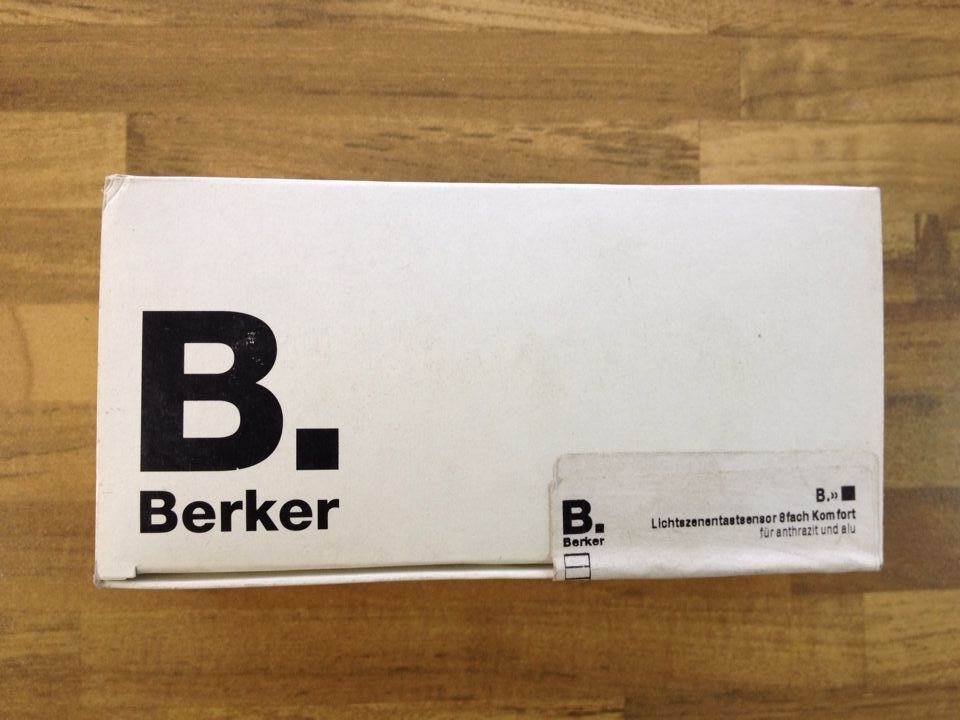 Berker 75168885 EIB/KNX lighting panel brocade four original authentic