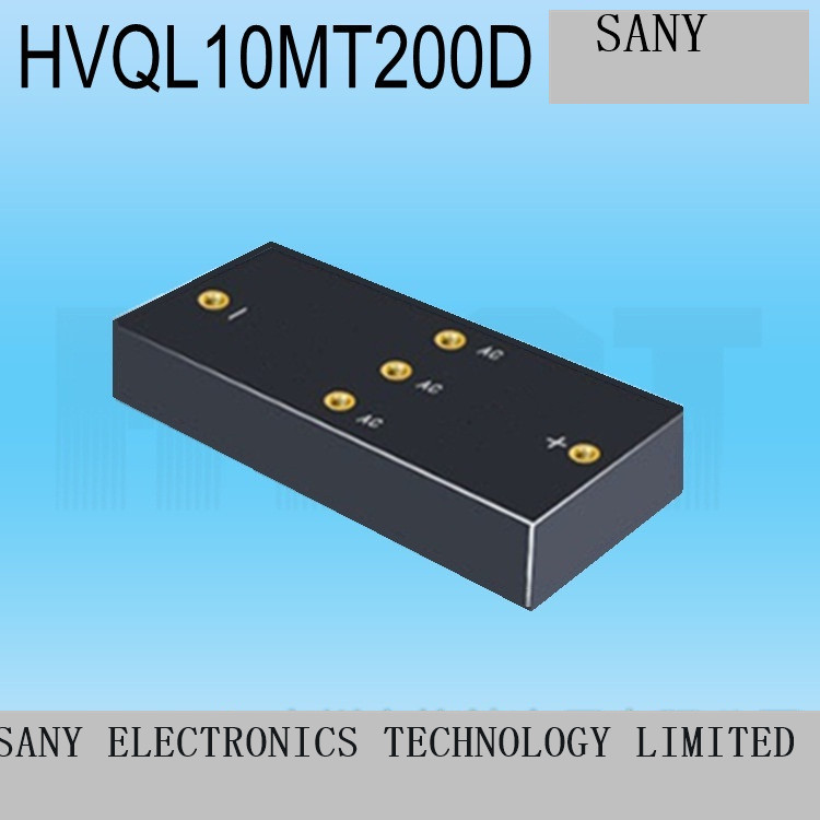 The three-phase high voltage rectifier bridge HVQL10MT200D high voltage 1A20KV high voltage three-phase rectifier bridge