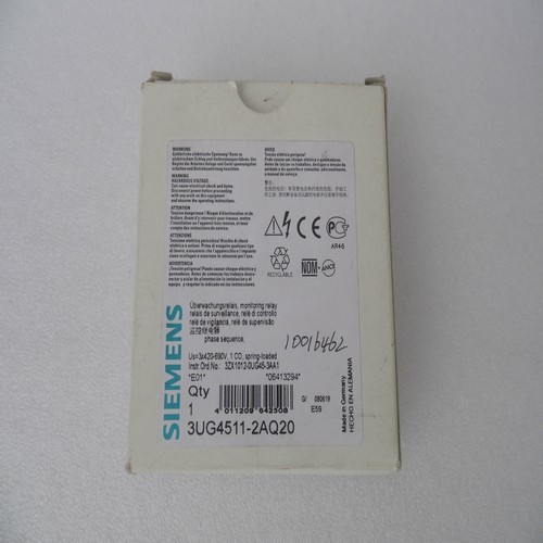 * special sales * brand new original authentic SIEMENS relay 3UG4511-2AQ20