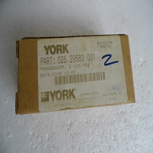 * special sales * BRAND NEW GENUINE YORK pressure switch 025-29583-001
