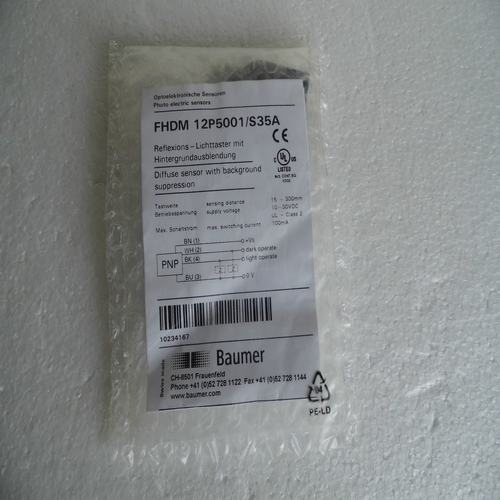 * special sales * brand new original authentic 12P5001/S35A Baumer sensor FHDM