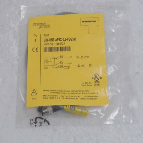 * special sales * brand new original BIM-UNT-AP6X-0,3-PSG3M magnetic switch TURCK