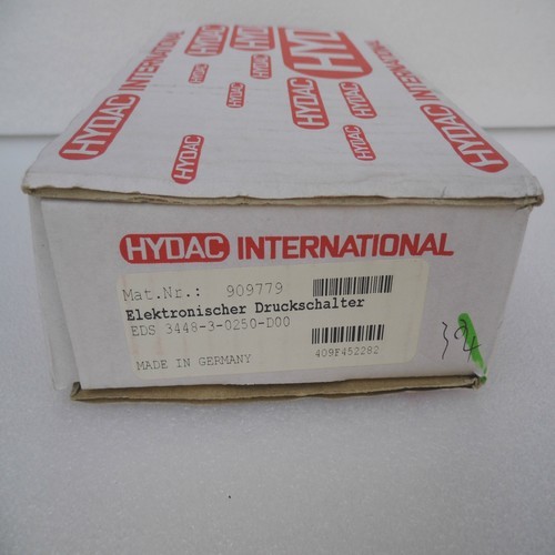 Brand new Germany genuine HYDAC pressure switch 3448-3-0250-D00 EDS spot