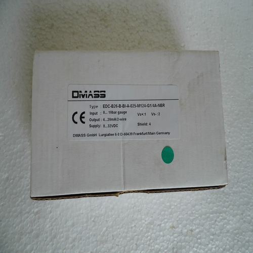 * special sales *DMASS pressure switch EDC-B26-B-BI-A-025-M124-G1/4A-NBR