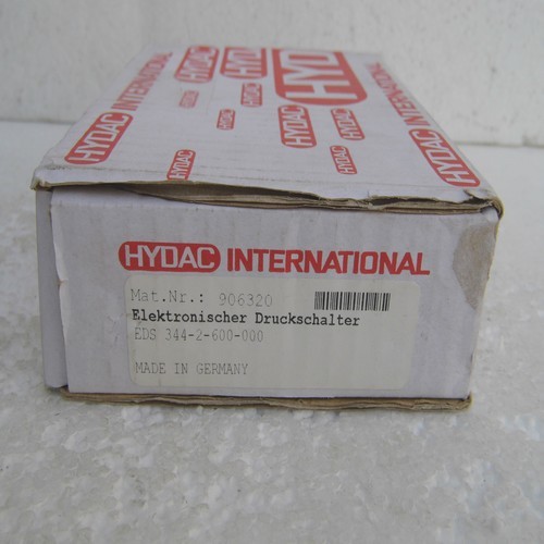 * special sales * new German original HYDAC pressure switch 344-2-600-000 EDS spot