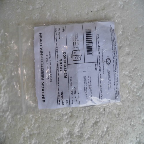 New original REEDTE CHNIK BINSACK magnetic switch R347602403 spot 10706