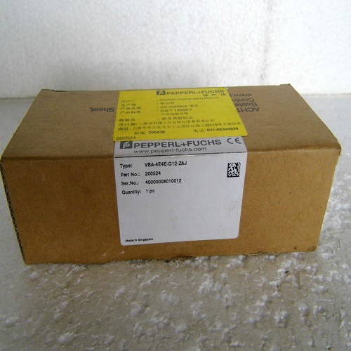 * special sales * brand new original authentic VBA-4E4E-G12-ZAJ module P+F spot 200524