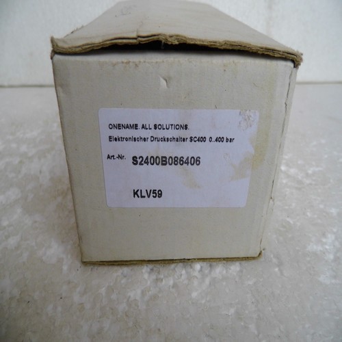 * special sales * BRAND NEW GENUINE FOX pressure switch KLV59