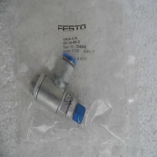 * special sales * brand new original FESTO gas connector GRLA-1/8-QS-4-RS-D spot 197580