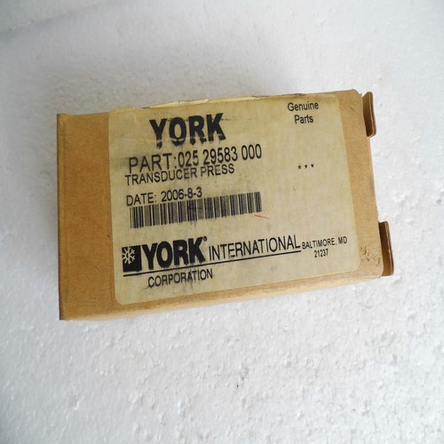 * special sales * BRAND NEW GENUINE YORK pressure switch 025-29583-000