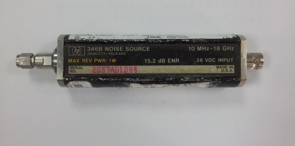 HP 346B Agilent noise source BNC/3.5mm 10MHZ-18GHZ