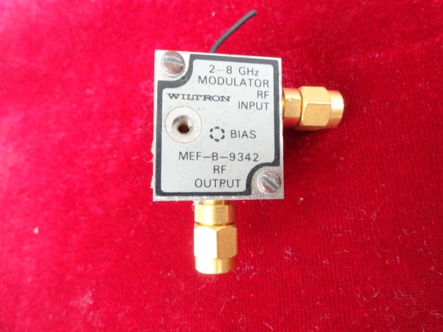 Supply MEF-B-9342 2-8GHZ modulator SMA WILTRON