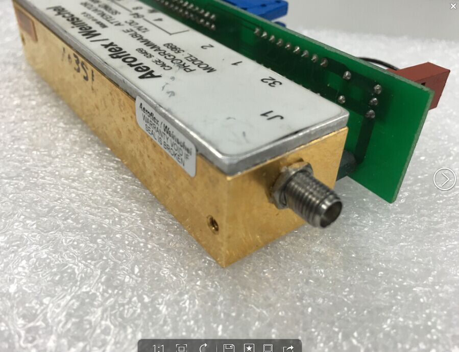 3200-1/5969 DC-3GHZ 127dB Aeroflex/Weinschel electronic control step attenuator