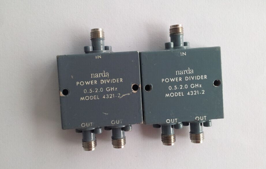 4321-2 0.5-2GHz Narda a sub two power divider SMA