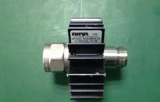 10-A-MFN-10 DC-3GHZ 10dB 10W BIRD coaxial fixed attenuator N (F-M)