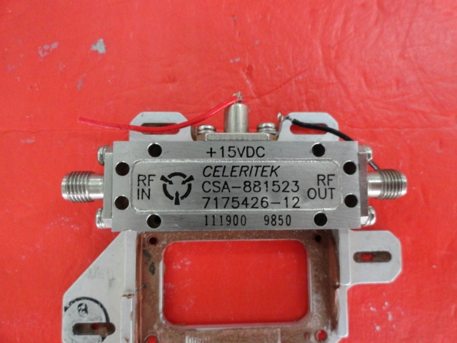 Supply CELERITEK amplifier 15V SMA CSA-881523