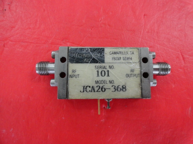 Supply JCA amplifier 15V SMA JCA26-368